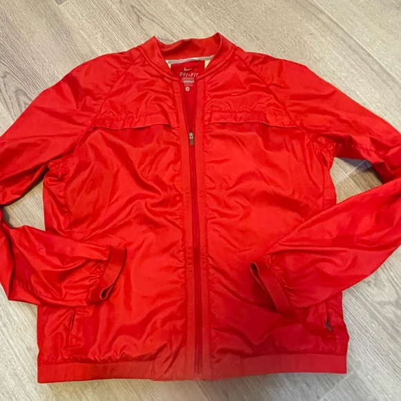Nike Women’s Red Running Jacket - Picture 1 of 6